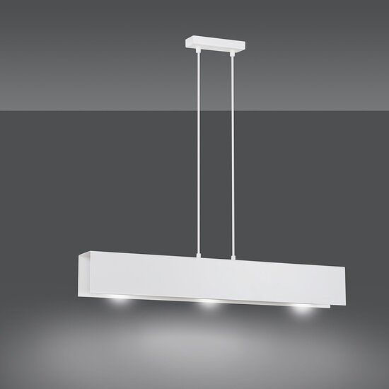 Emibig Emibig GENTOR 3 WHITE - Lámpara colgante minimalista para un ambiente elegante