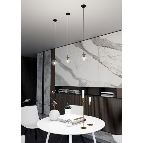 Emibig Emibig COSMO 1 BL TRANSPARENT - Moderne Pendelleuchte für stilvolles Ambiente