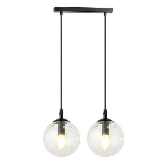 Emibig Emibig COSMO 2 BL TRANSPARENT - Moderne Pendelleuchte für jeden Raum