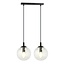 Emibig Emibig COSMO 2 BL TRANSPARENT - Modern pendant lamp with a stylish design