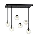 Emibig Emibig COSMO 6 BL TRANSPARENT - Lampe suspendue moderne pour tous les espaces
