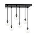 Emibig Emibig COSMO 6 BL TRANSPARENT - Lampe suspendue moderne pour tous les espaces