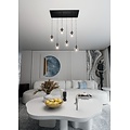 Emibig Emibig COSMO 6 BL TRANSPARENT - Moderne hanglamp voor elke ruimte