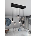 Emibig Emibig COSMO 6 BL TRANSPARENT - Moderne hanglamp voor elke ruimte