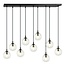 Emibig Emibig COSMO 9 BL TRANSPARENT - Modern pendant lamp for any space