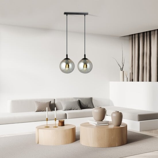 Emibig Emibig COSMO 2 BL GRAFIT - Lámpara colgante moderna para una iluminación elegante