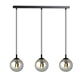 Emibig Emibig COSMO 3 BL GRAFIT - Modern pendant lamp for a stylish look