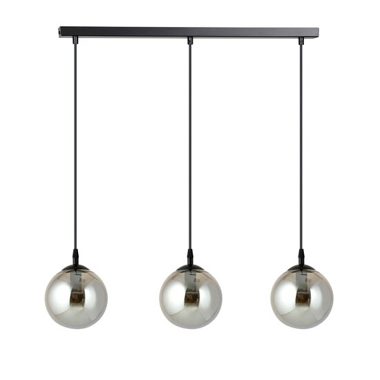 Emibig Emibig COSMO 3 BL GRAFIT - Modern pendant lamp for a stylish look