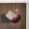 Emibig Emibig COSMO 3 BL PREMIUM GRAFIT - Lampe suspendue moderne pour tous les espaces