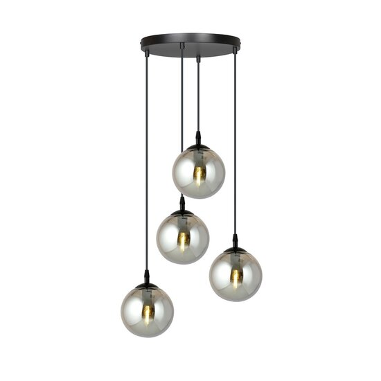 Emibig Emibig COSMO 4 BL PREMIUM GRISE - Lampe suspendue moderne pour tous les espaces