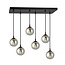 Emibig Emibig COSMO 6 BL GRAFIT - Lampe suspendue moderne pour un intérieur élégant