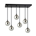 Emibig Emibig COSMO 6 BL GRAFIT - Moderne hanglamp voor een stijlvol interieur