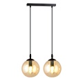Emibig Emibig COSMO 2 BL MIODOWY - Modern pendant lamp with amber shade