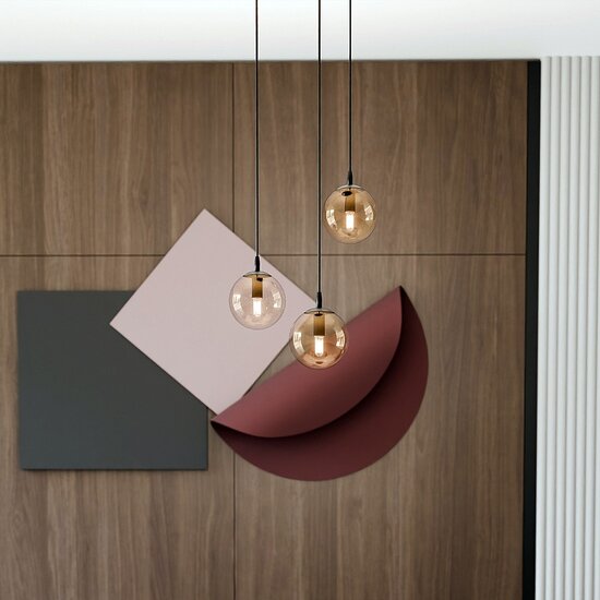 Emibig Emibig COSMO 3 BL PREMIUM MIODOWY - Lampe suspendue moderne pour une ambiance élégante