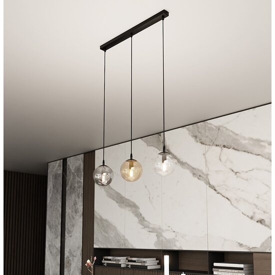 Emibig Emibig COSMO 3 BL MIX - Moderne hanglamp voor sfeervolle verlichting