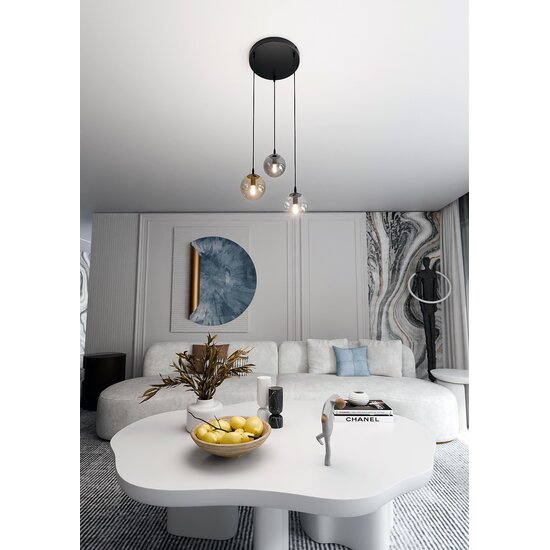 Emibig Emibig COSMO 3 BL PREMIUM MIX - Moderne hanglamp voor elke ruimte