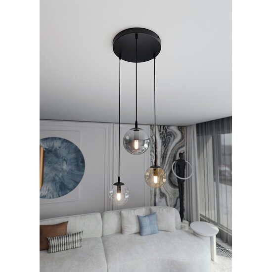 Emibig Emibig COSMO 3 BL PREMIUM MIX - Modern pendant lamp for any space