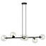 Emibig Emibig ROSSI 6 BL TRANSPARENT - Lámpara colgante moderna para una iluminación elegante