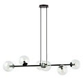 Emibig Emibig ROSSI 6 BL TRANSPARENT - Moderne hanglamp voor sfeervolle verlichting