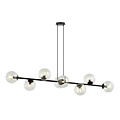 Emibig Emibig ROSSI 8 BL TRANSPARENT - Lámpara colgante moderna para una iluminación elegante