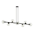 Emibig Emibig ROSSI 8 BL TRANSPARENT - Moderne hanglamp voor sfeervolle verlichting