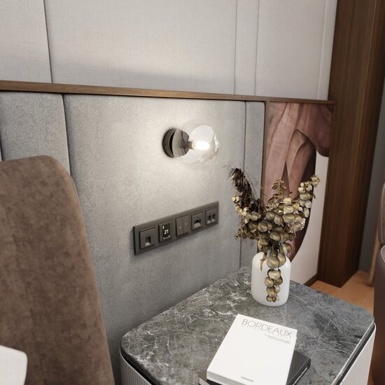 Emibig Emibig Rossi K1 Hanglamp - Modern design met transparante kap