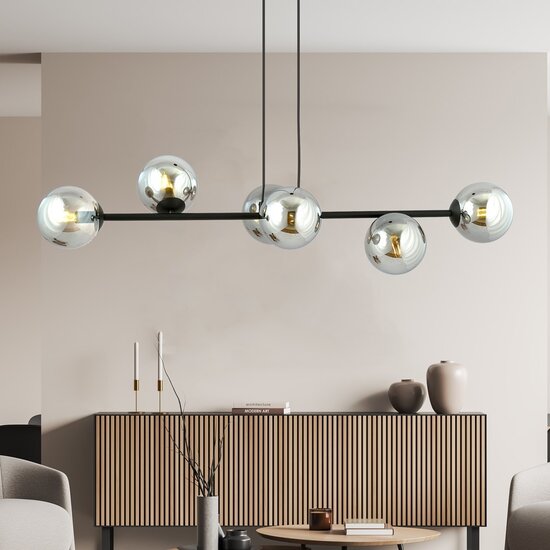 Emibig Emibig ROSSI 6 BL GRAFIT - Modern pendant lamp for stylish lighting