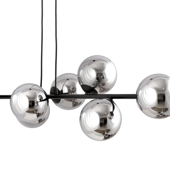 Emibig Emibig Rossi 6 BL Grafiet - Moderne Hanglamp voor Stijlvolle Interieurs