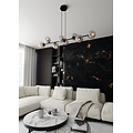 Emibig Emibig ROSSI 8 BL GRAFIT - Lámpara colgante moderna para una iluminación elegante
