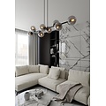 Emibig Emibig ROSSI 8 BL GRAFIT - Lampe suspendue moderne pour un éclairage élégant