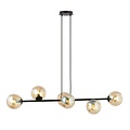 Emibig Emibig Rossi 6 Suspension - Design moderne avec abat-jour en ambre