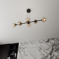 Emibig Emibig Rossi 6 Suspension - Design moderne avec abat-jour en ambre