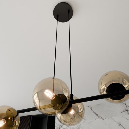 Emibig Emibig ROSSI 6 BL MIODOWY - Modern pendant lamp for stylish lighting