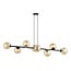 Emibig Emibig ROSSI 8 BL MIODOWY - Moderne hanglamp voor sfeervolle verlichting