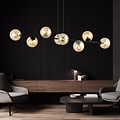 Emibig Emibig Rossi 8 Pendant Lamp - Modern style with amber lampshade