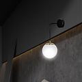 Emibig Emibig OGNIS K1 BLACK - Elegant wall lamp for any space