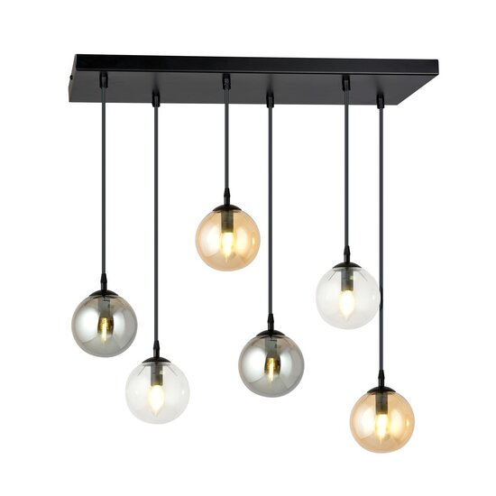 Emibig Emibig COSMO 6 BL MIX1 - Modern pendant lamp with stylish design