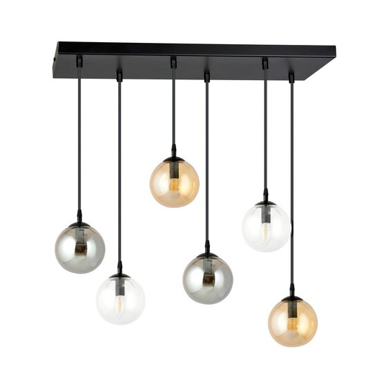 Emibig Emibig COSMO 6 BL MIX1 - Modern pendant lamp with stylish design