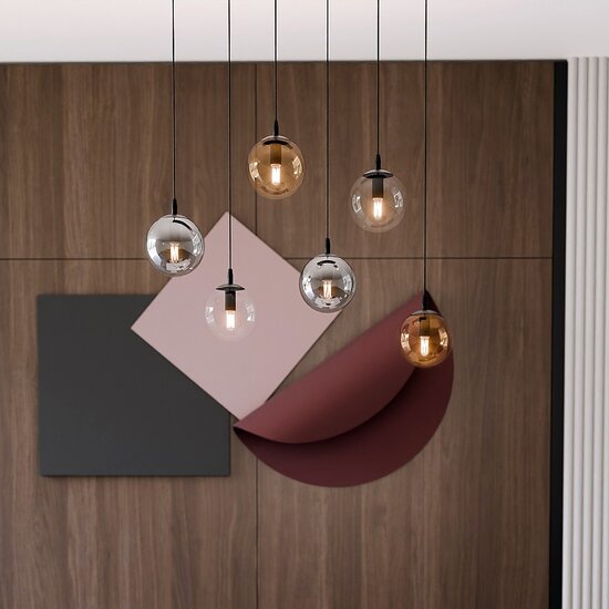 Emibig Emibig COSMO 6 BL MIX1 - Moderne Pendelleuchte für stilvolles Ambiente