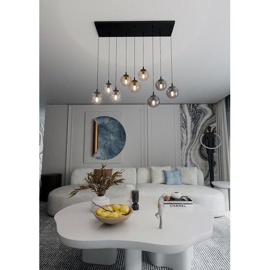 Emibig Emibig COSMO 9 BL MIX1 - Lámpara colgante moderna para espacios elegantes