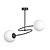 Emibig Emibig SELBI 2 Lampe Plafond Noire