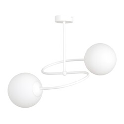 Emibig SELBI 2 Witte Plafondlamp