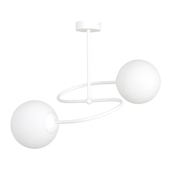 Emibig Emibig SELBI 2 Witte Plafondlamp - Modern en stijlvol ontwerp