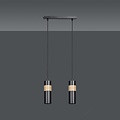 Emibig Emibig AKARI 2 BLACK - Lampe Suspendue Japandi Élégante