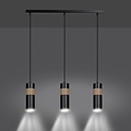 Emibig Emibig AKARI 3 BLACK - Lampe Suspendue Japandi Élégante