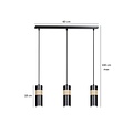 Emibig Emibig AKARI 3 BLACK - Stylish Japandi Pendant Lamp