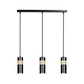 Emibig Emibig AKARI 3 BLACK - Lampe Suspendue Japandi Élégante