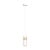 Emibig Emibig AKARI 1 Lampe Suspendue Blanche