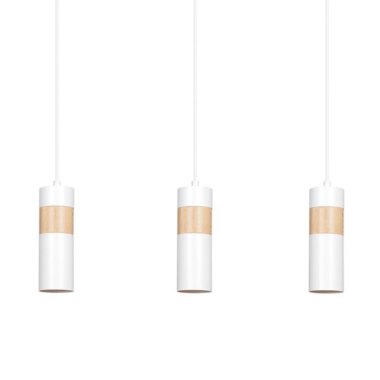 Emibig Emibig AKARI 3 WHITE - Elegant Japandi pendant lamp