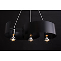 Emibig Emibig VIXON 3 BLACK - Lampe suspendue moderne en acier revêtu de poudre